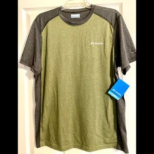 NWT Men’s Columbia Two Tone Short Sleeve Tee-Shirt